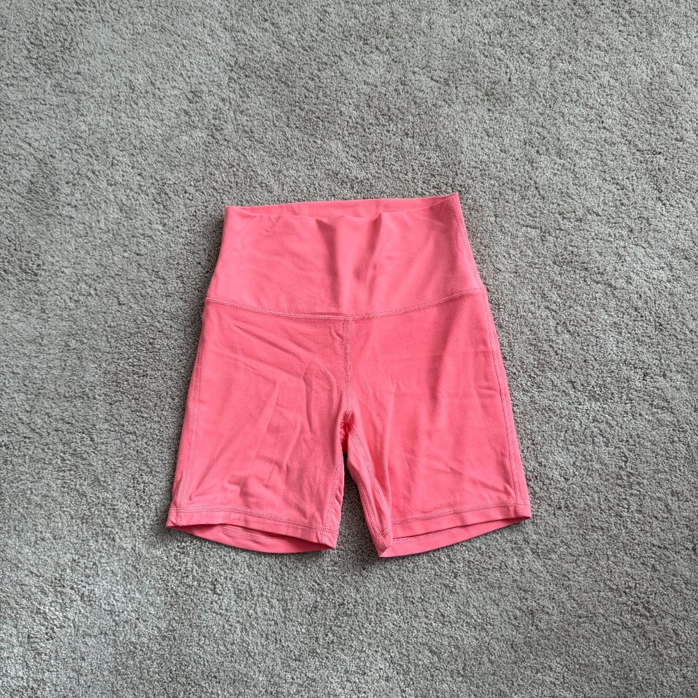 Lululemon shorts - Pale Raspberry